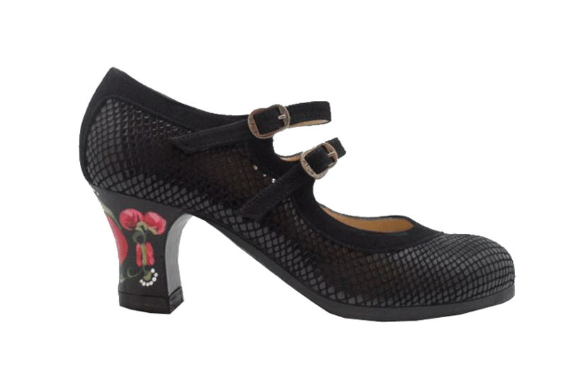 Bego A Cervera Flamenco Shoes Two Straps Flamencoexport